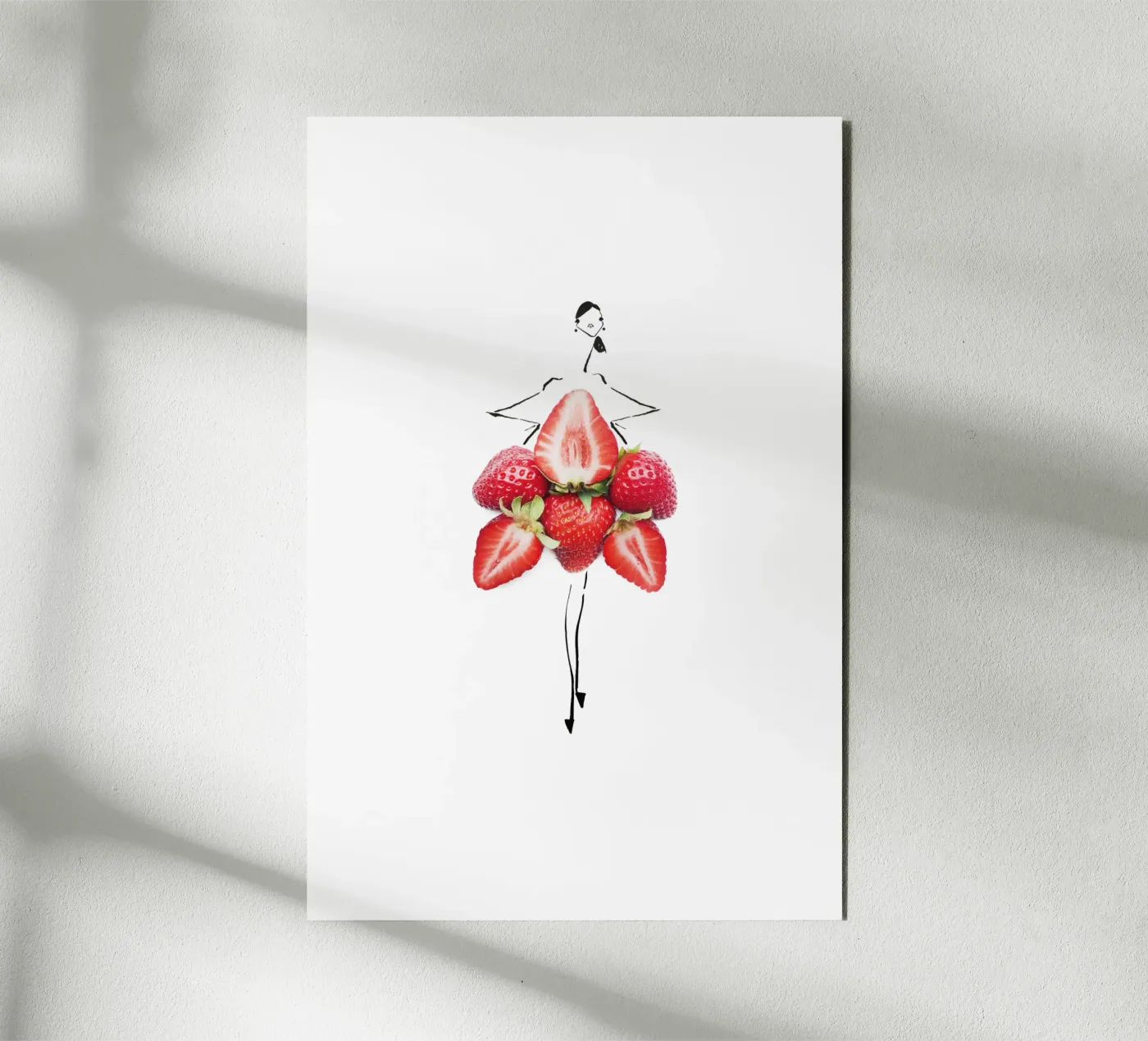 Strawberry Fields forex plate by Gretchen Roehrs