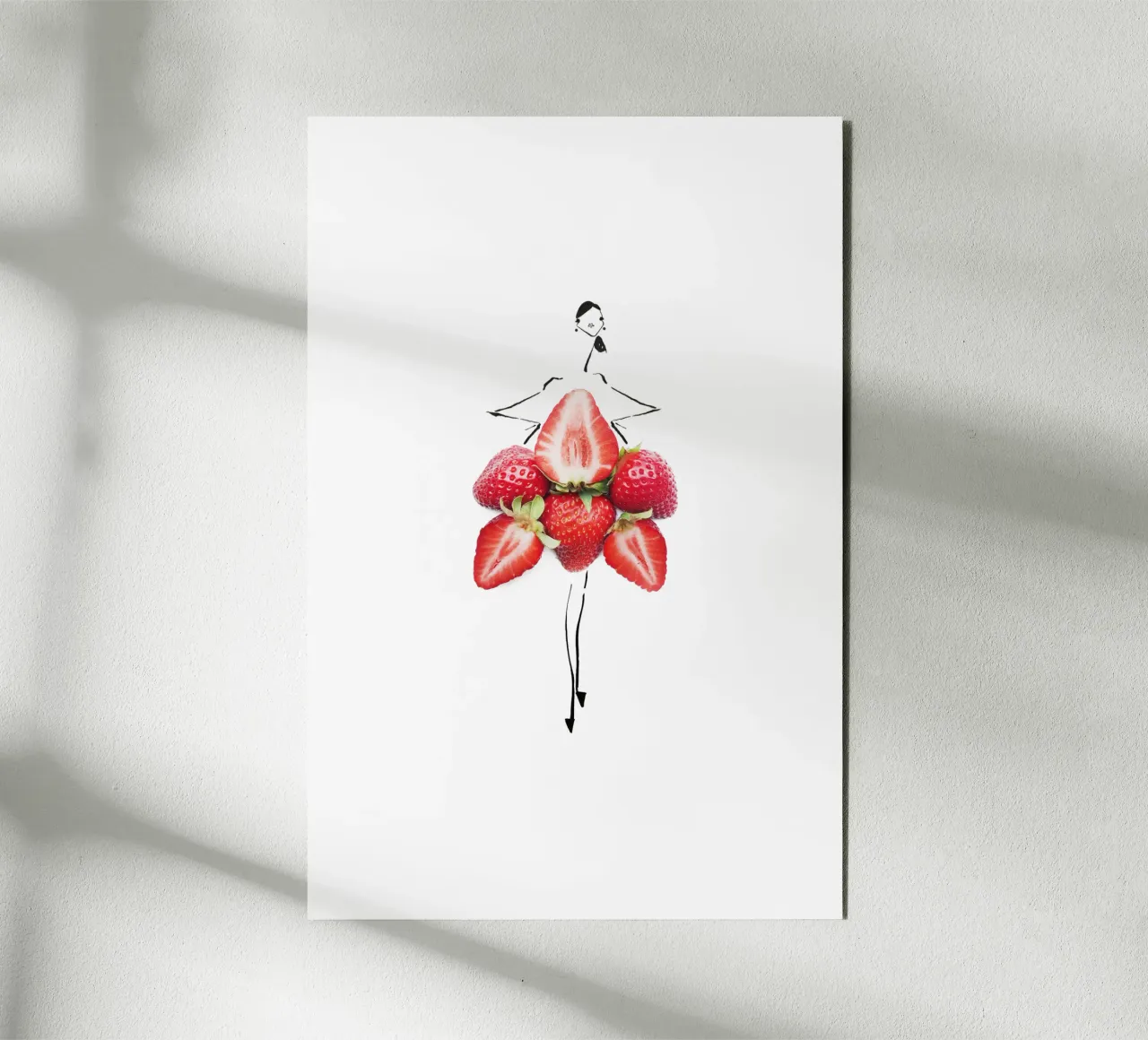 Strawberry Fields pannello forex da Gretchen Roehrs