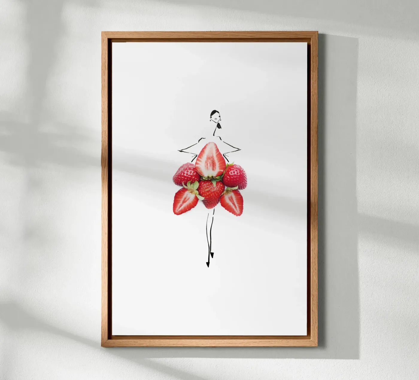 Strawberry Fields canvas by Gretchen Roehrs