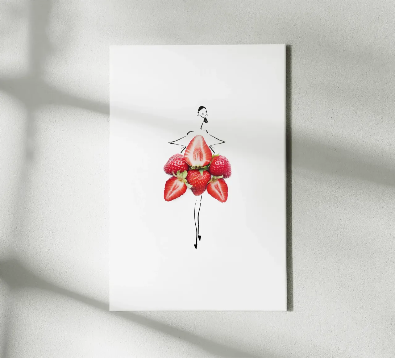 Strawberry Fields tela da Gretchen Roehrs