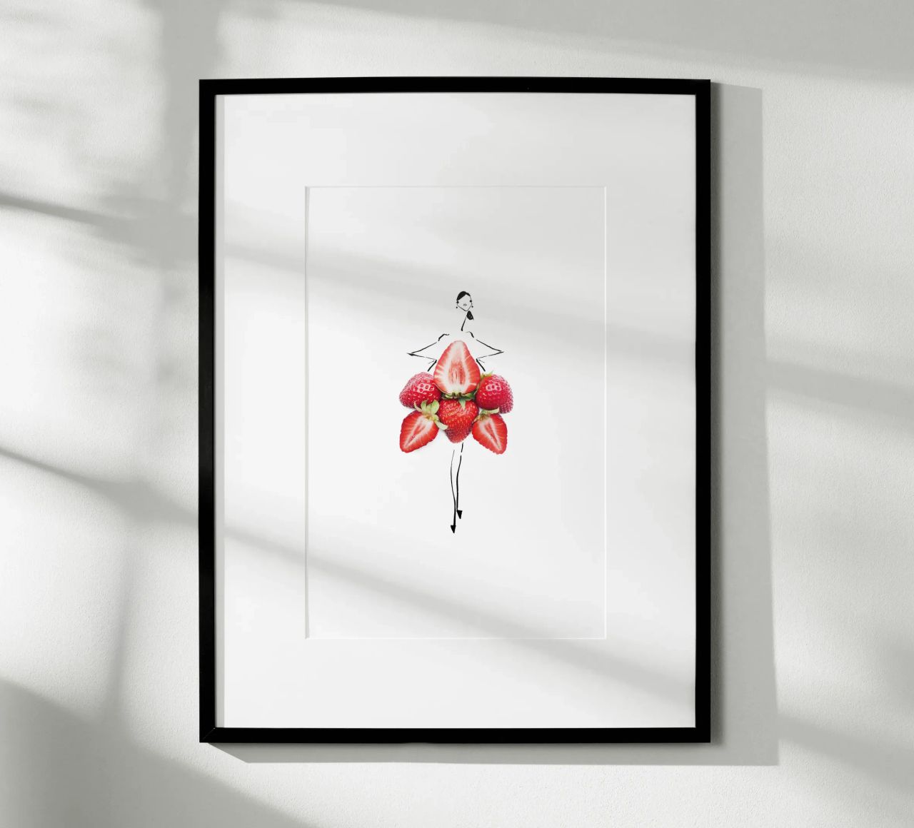 Strawberry Fields poster by Gretchen Roehrs