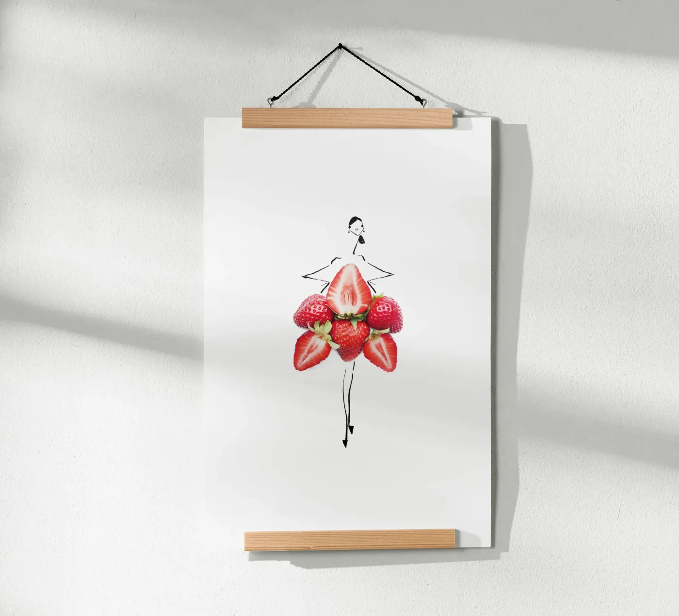 Strawberry Fields poster da Gretchen Roehrs