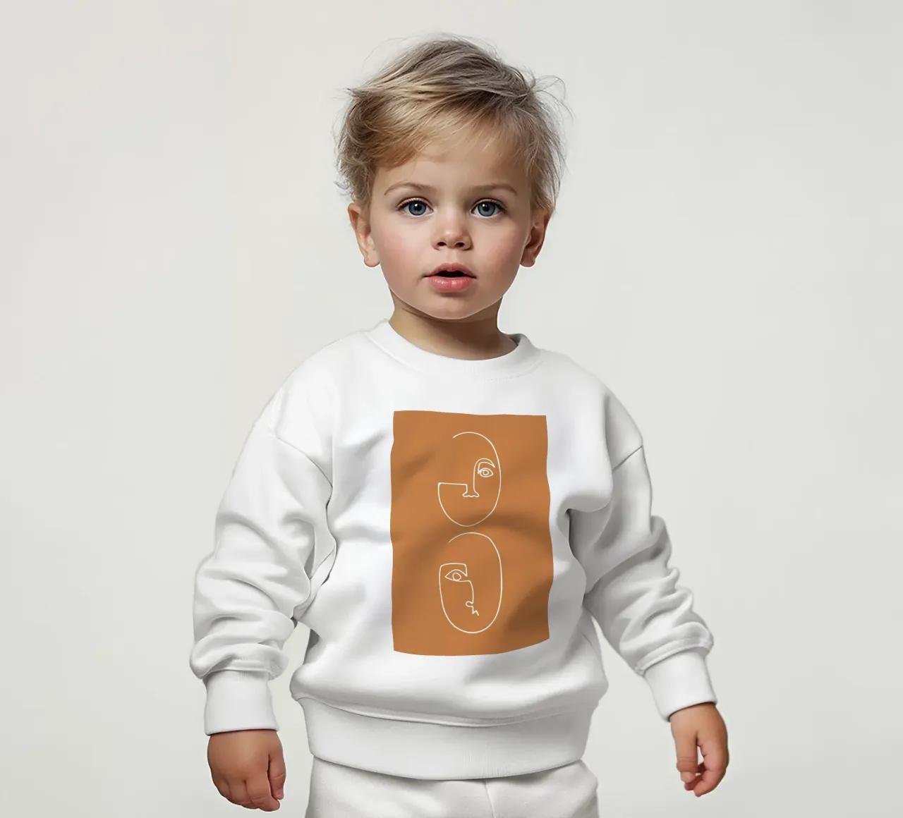 Coupling baby sweatshirt van Pure