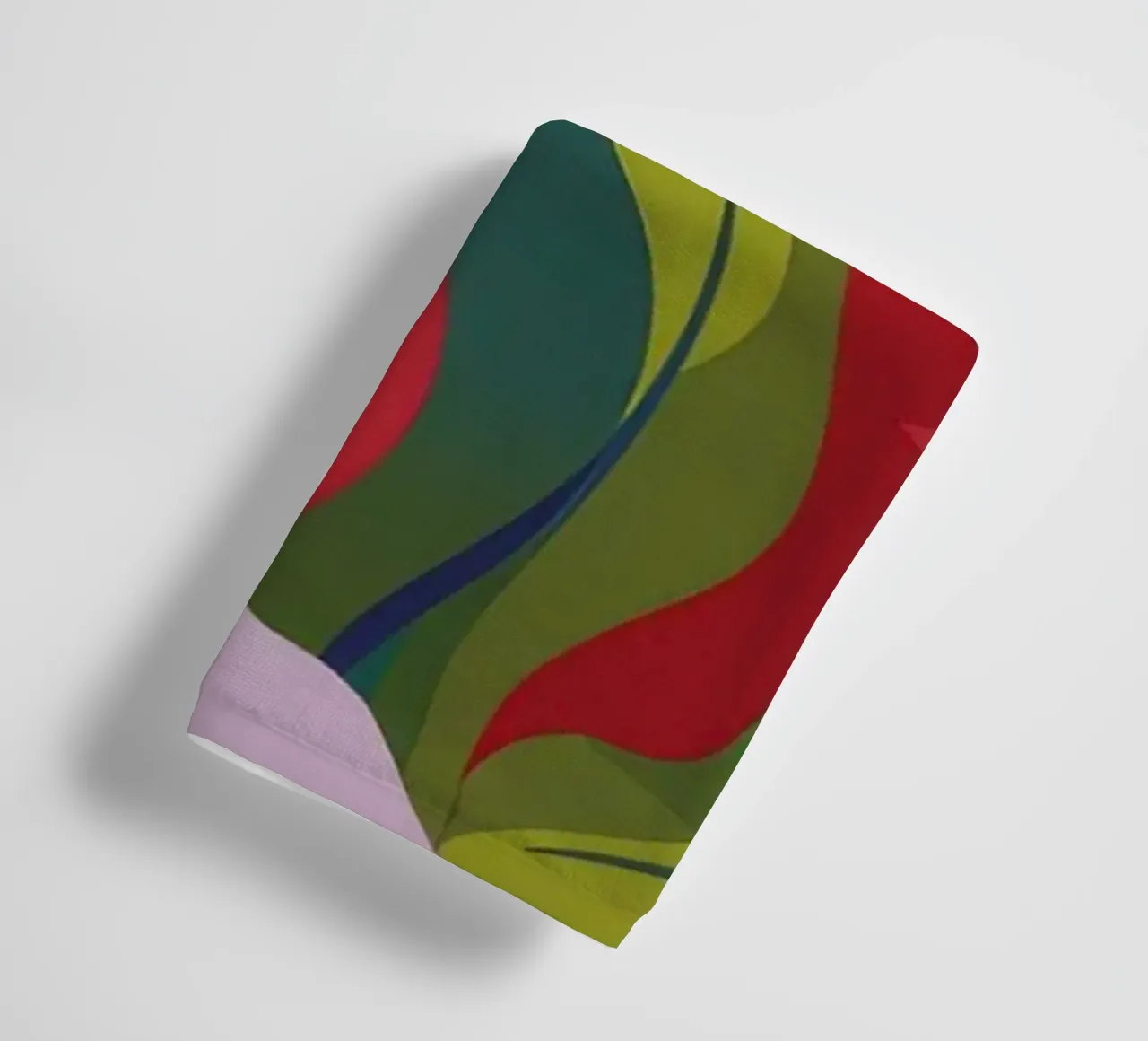Lebendige Blumenvase Handtuch von Nebula Verse
