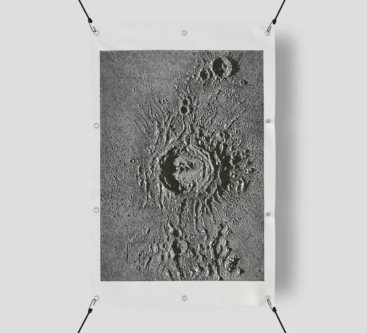 Moon Crater telo in pvc da Flora & Fauna