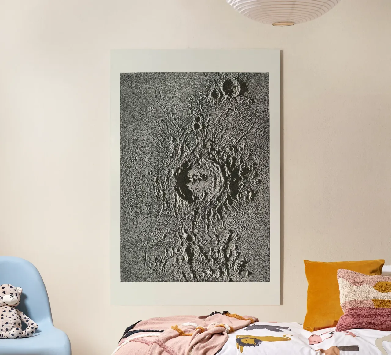 Moon Crater plexiglass da Flora & Fauna