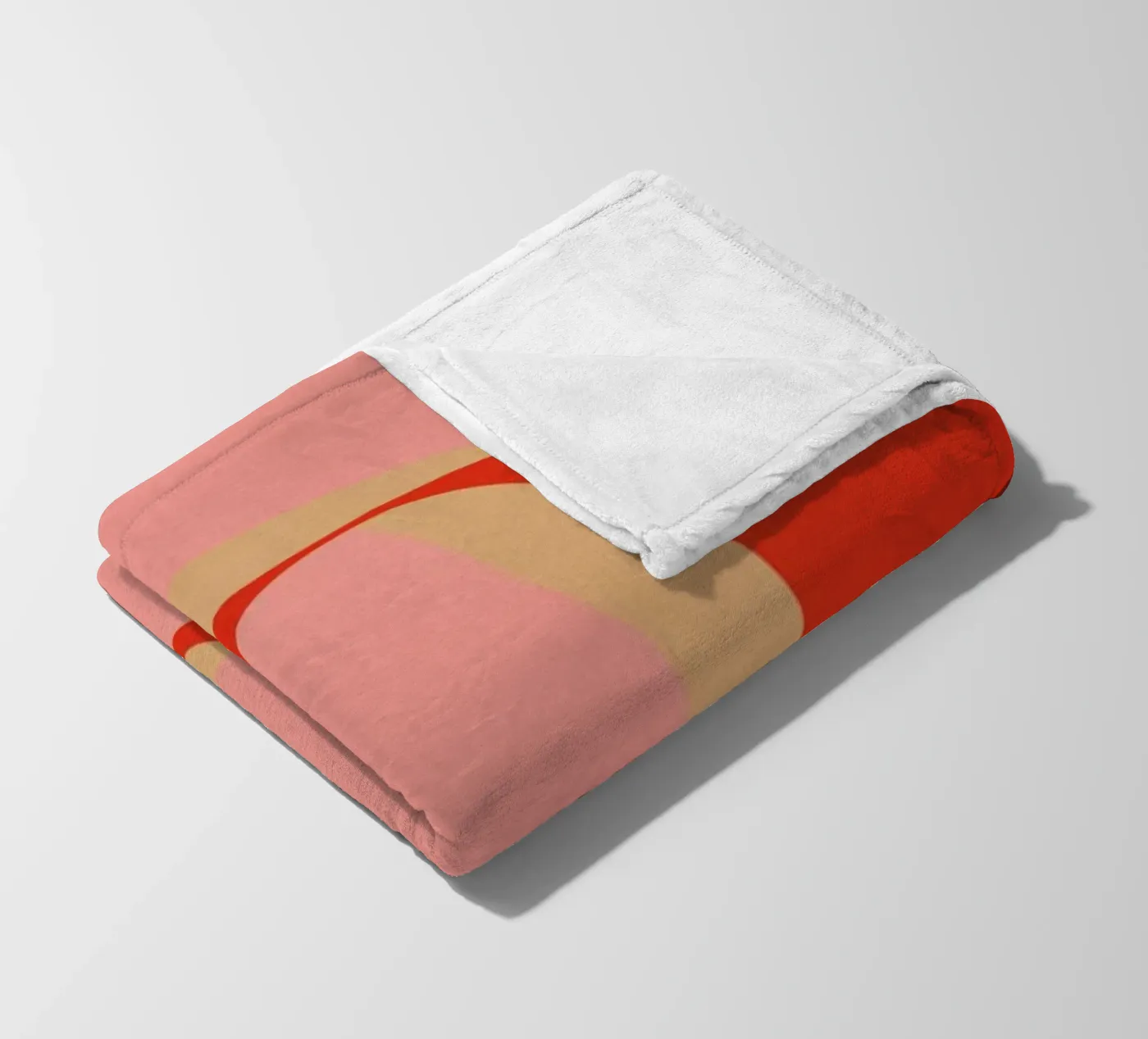 Red O Fleecedecke von daylight design studio