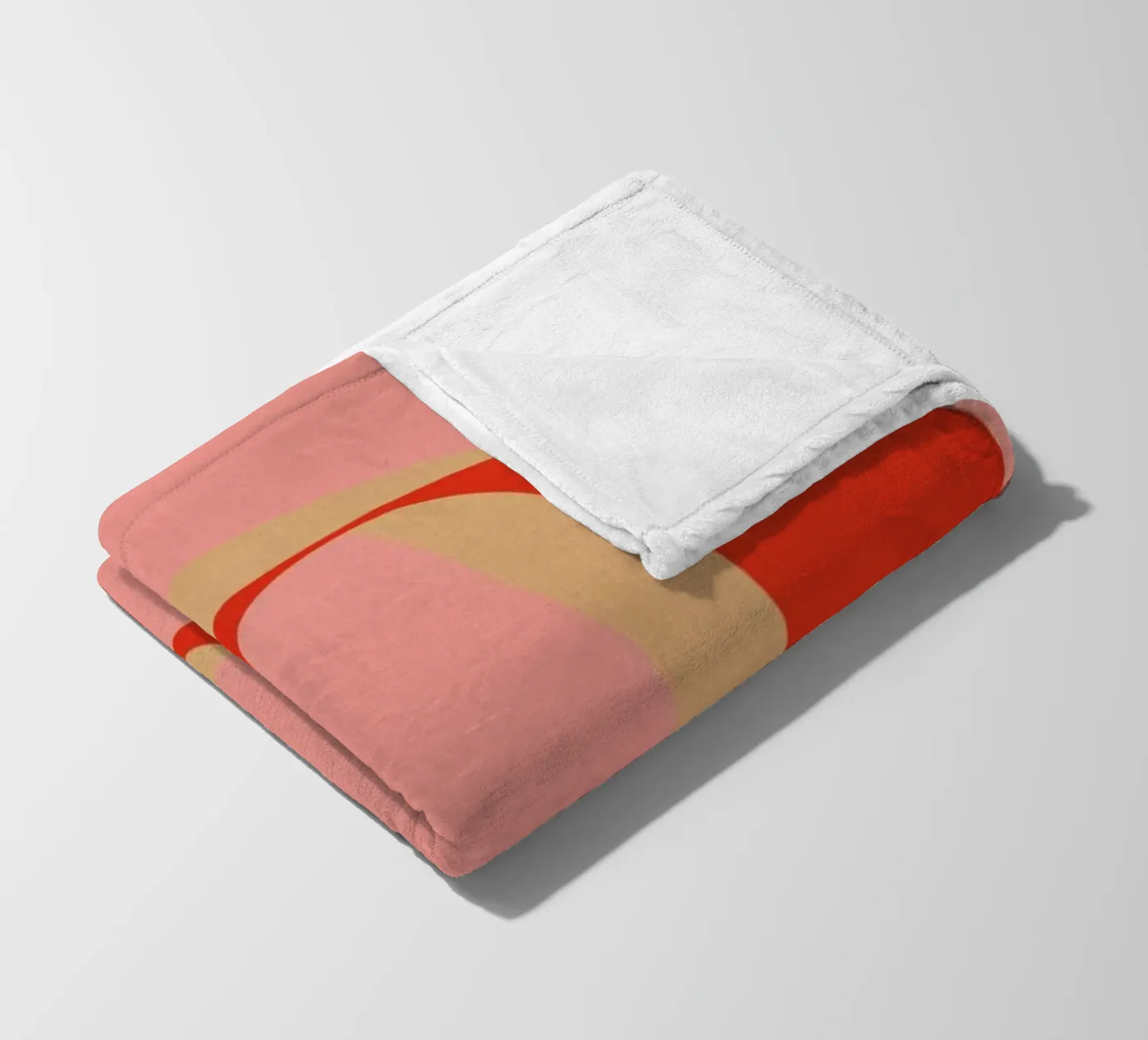 Red O Fleecedecke von daylight design studio