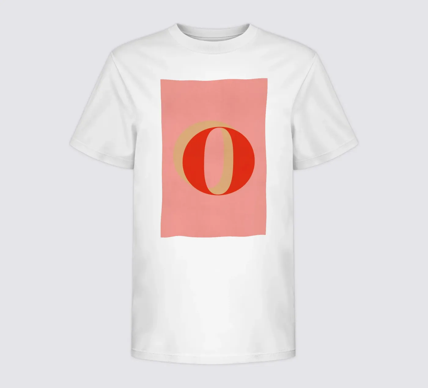 Red O t-shirt bambini da daylight design studio