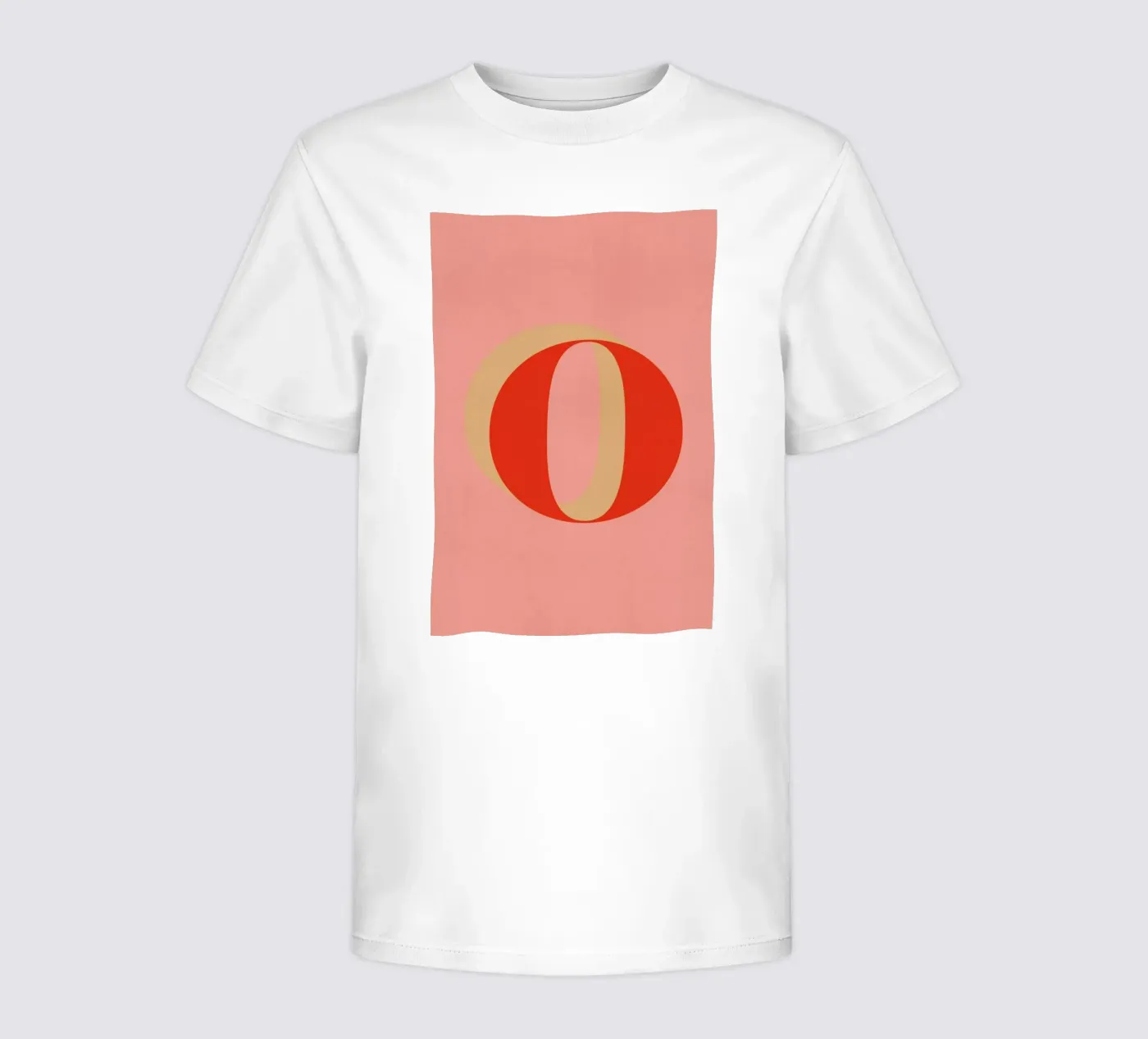 Red O t-shirt bambini da daylight design studio