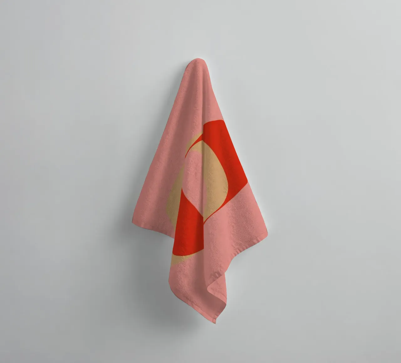 Red O asciugamano da bagno da daylight design studio