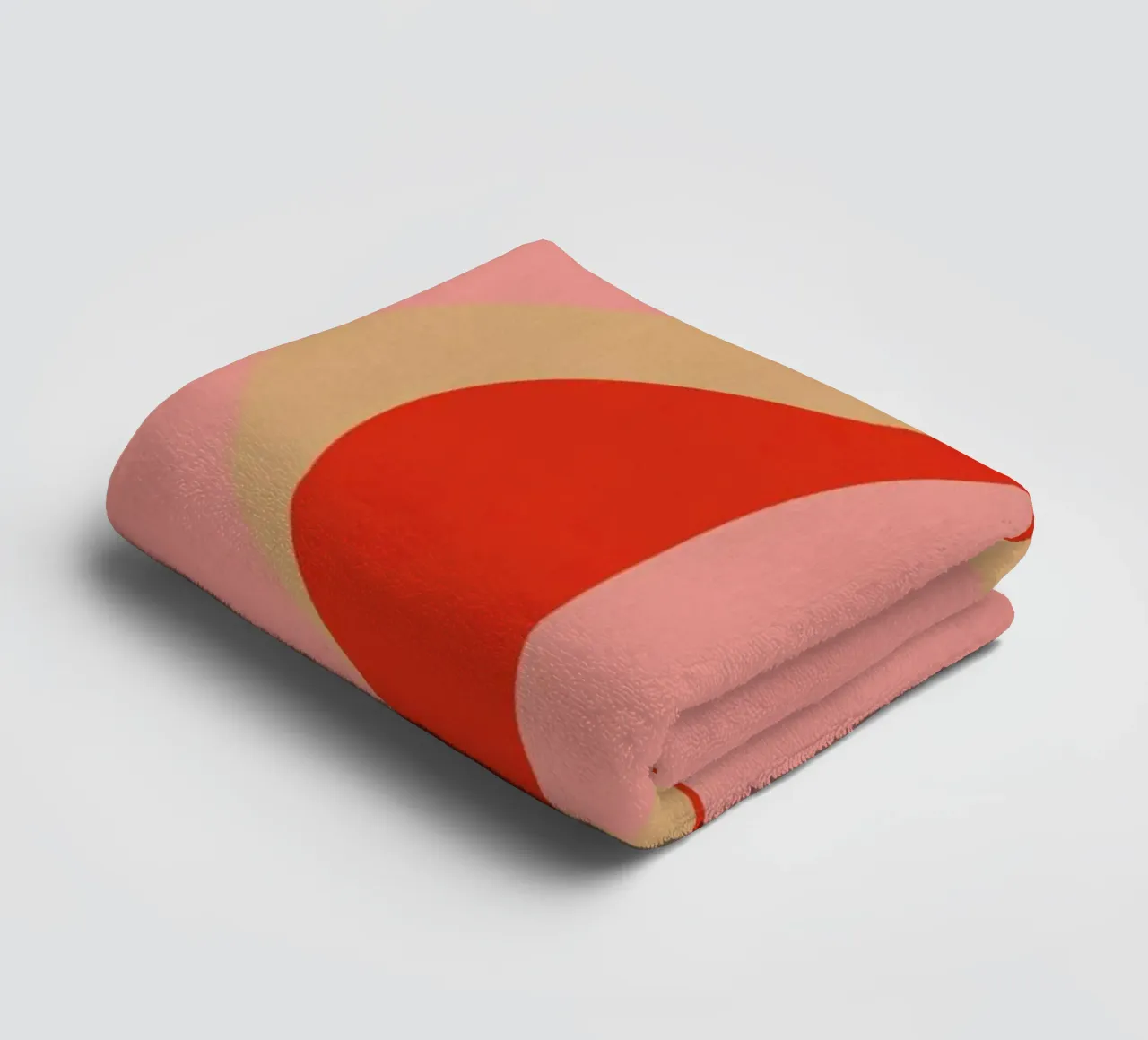 Red O asciugamano da bagno da daylight design studio