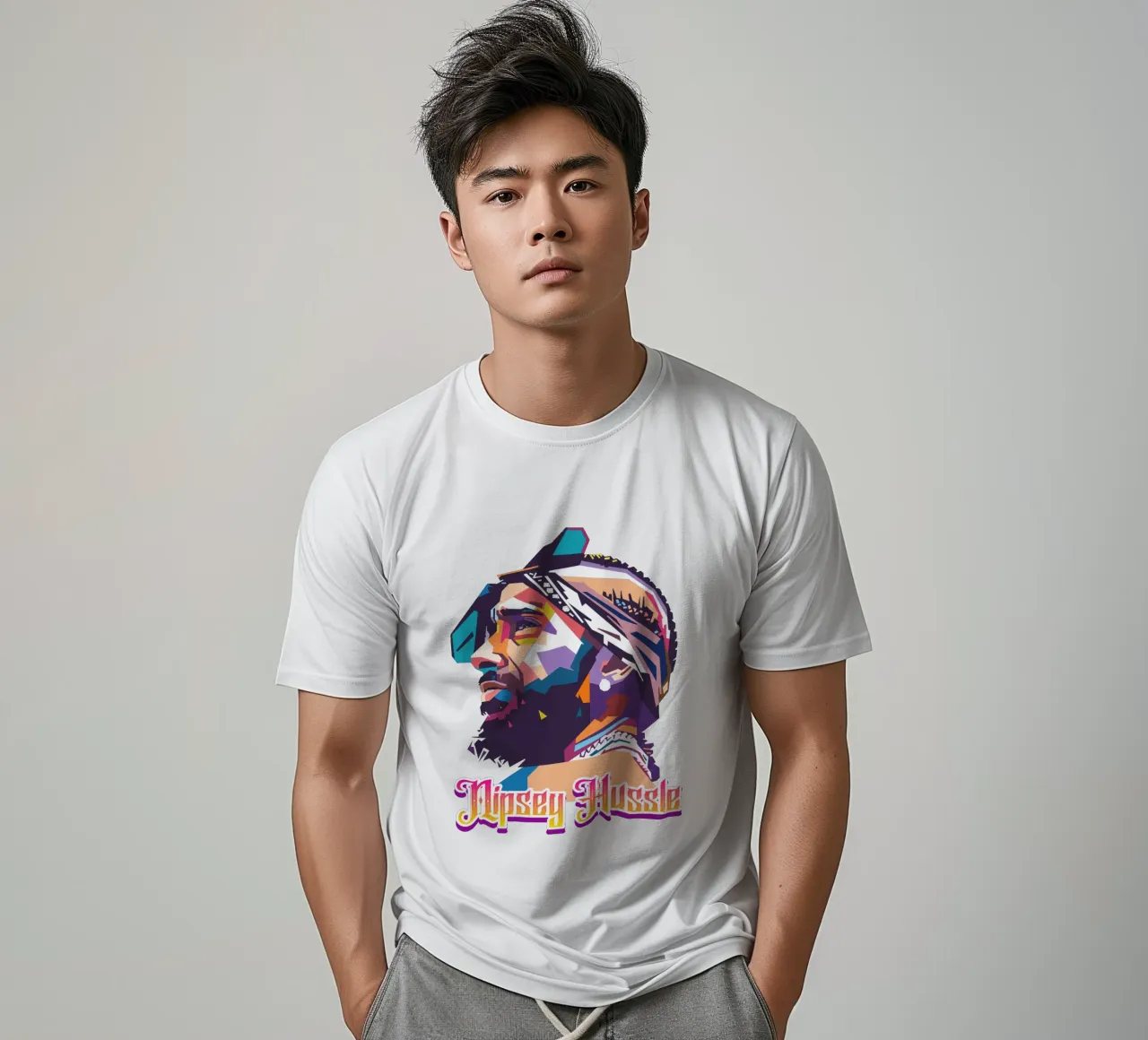 Tributo a Nipsey Hussle t-shirt da Hantamrata