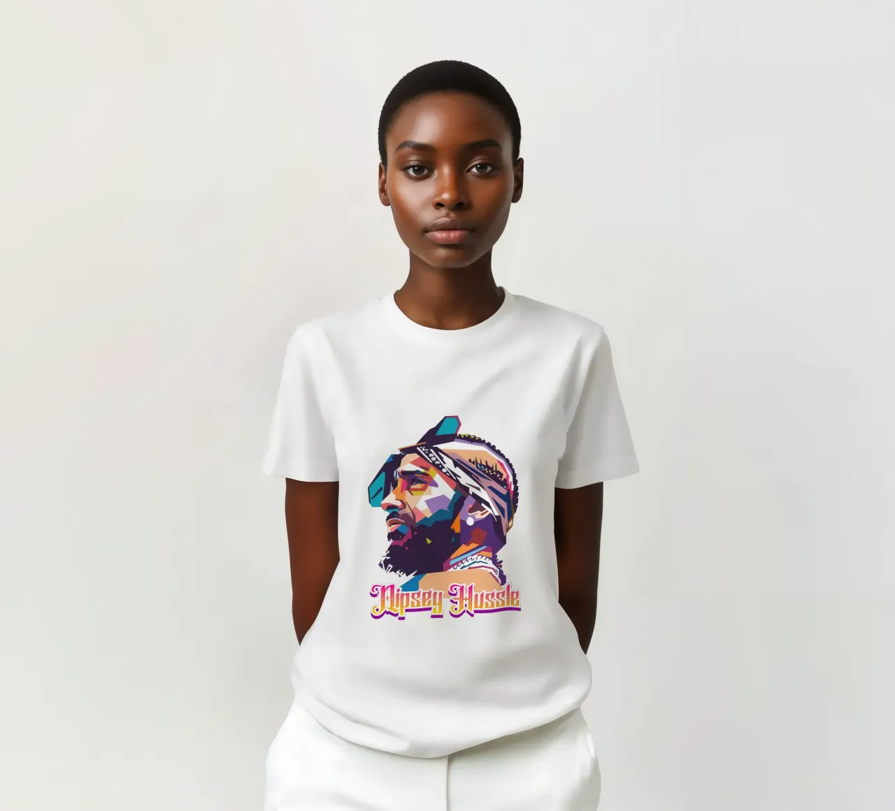 Tributo a Nipsey Hussle t-shirt da Hantamrata