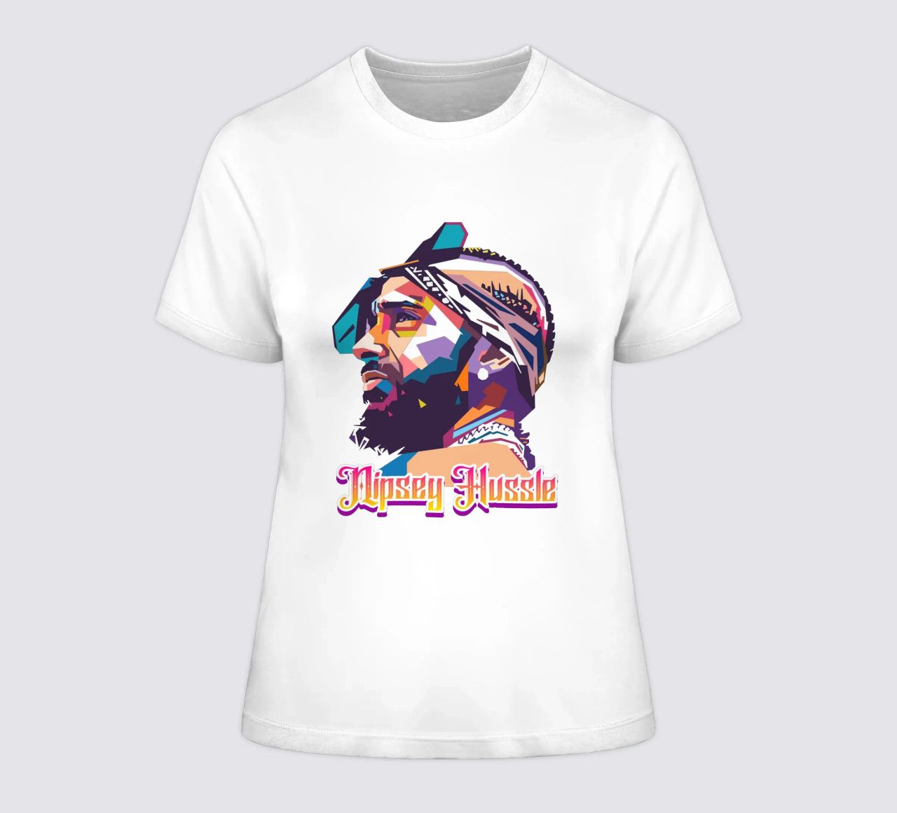 Tributo a Nipsey Hussle t-shirt da donna da Hantamrata
