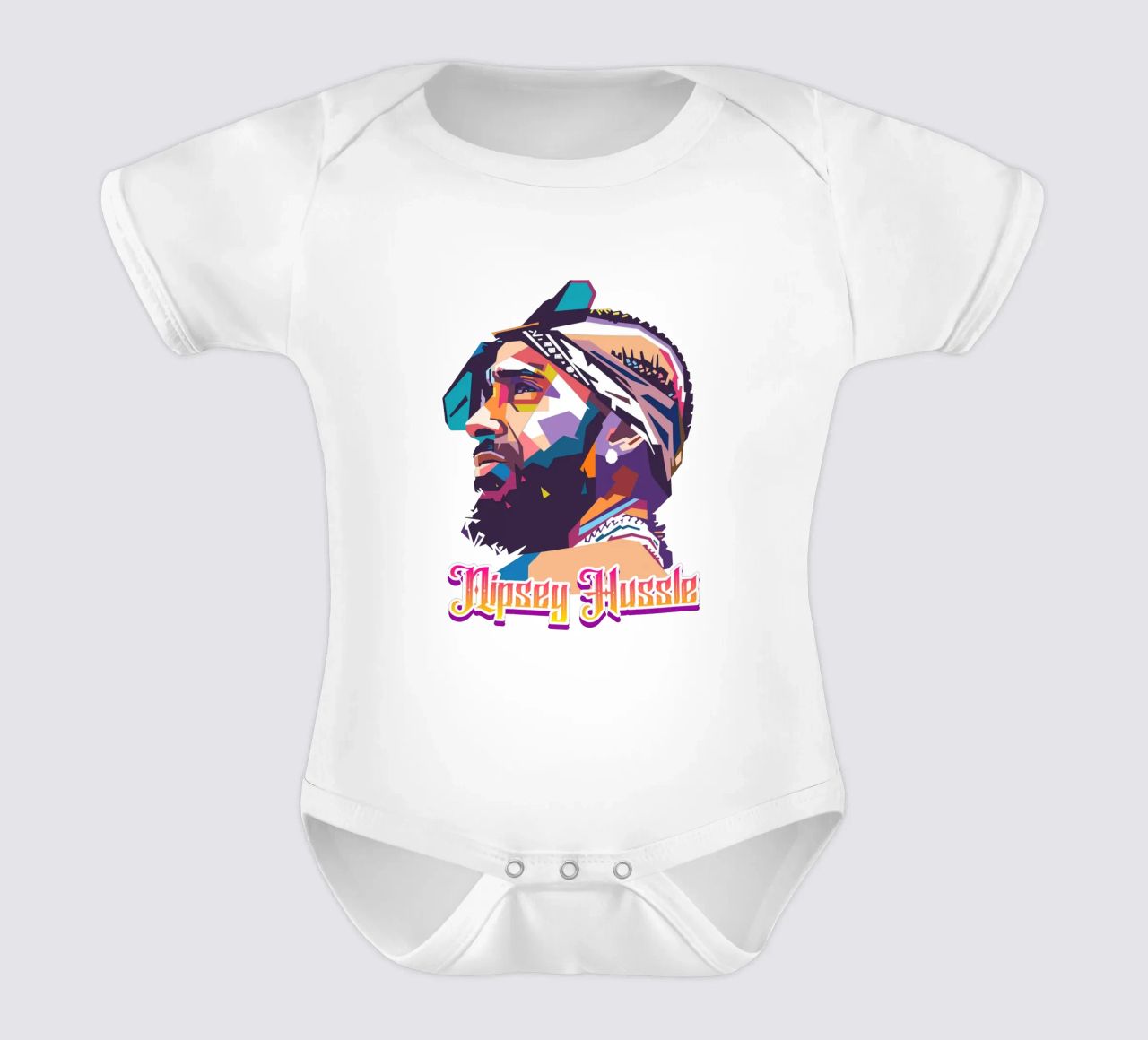 Tributo a Nipsey Hussle body neonato maniche corte da Hantamrata