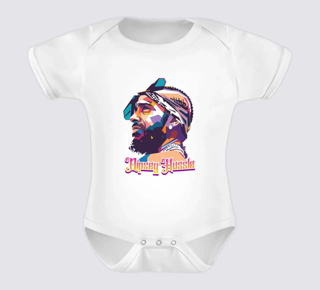 Nipsey Hussle-Hommage Kurzarm Babybody von Hantamrata