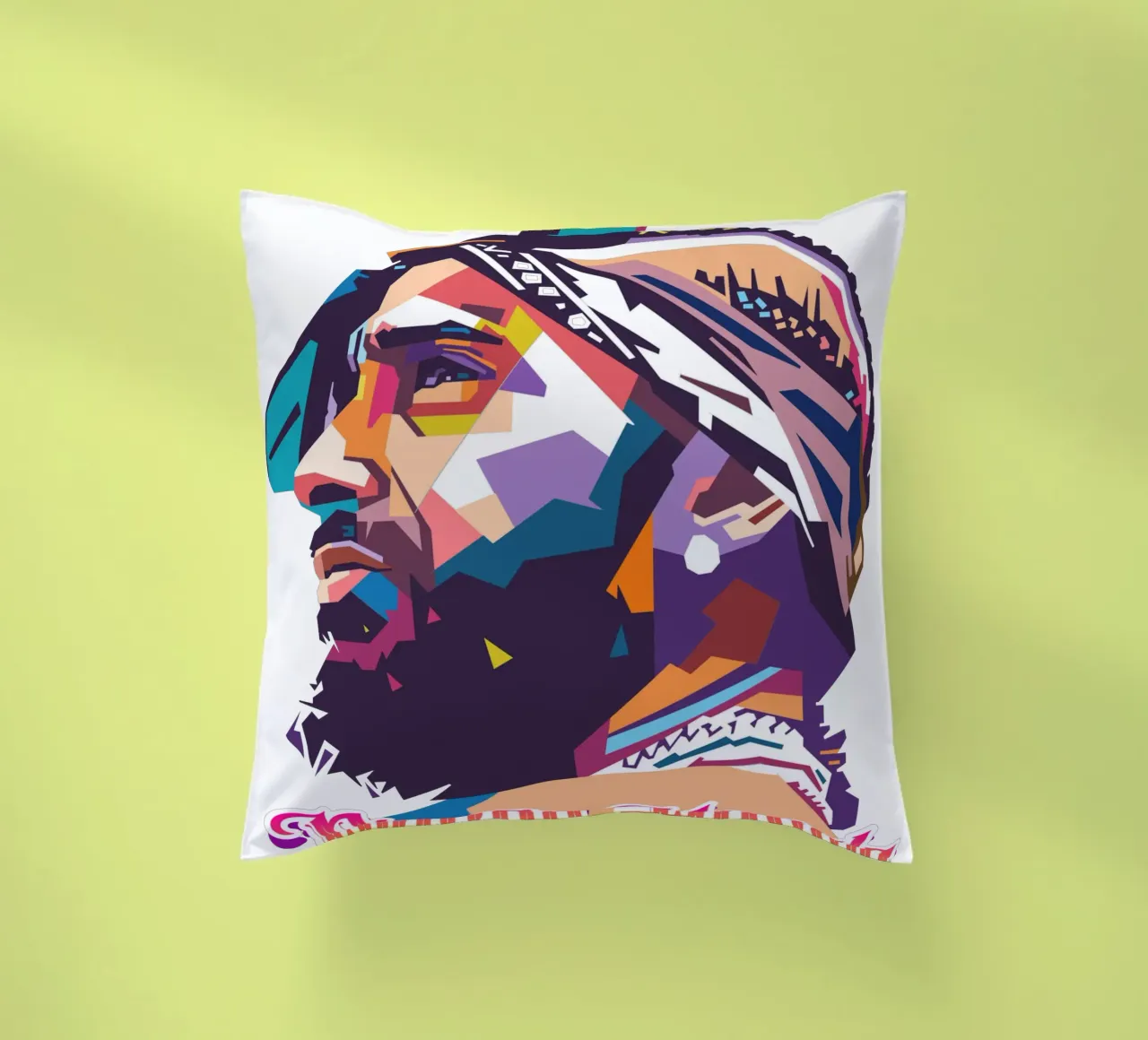 Hommage à Nipsey Hussle coussin de Hantamrata