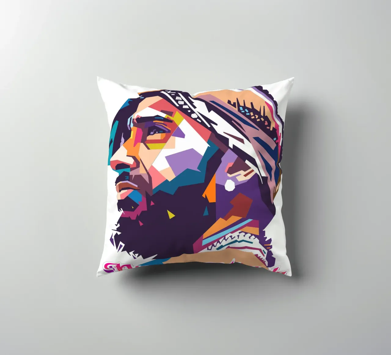Hommage à Nipsey Hussle coussin de Hantamrata