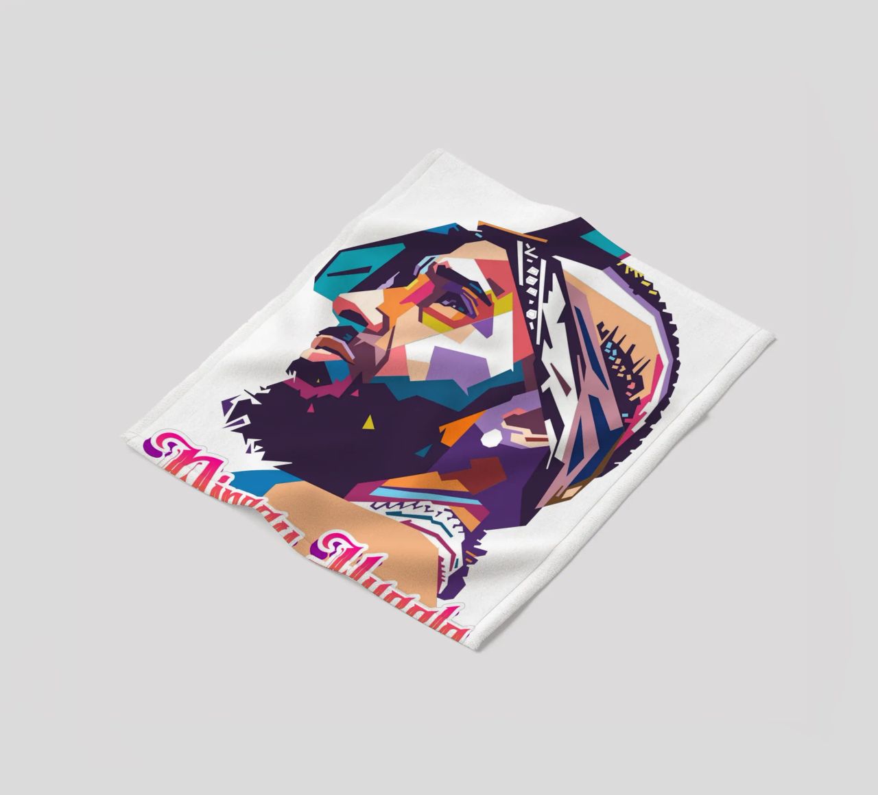 Tributo a Nipsey Hussle coperta in pile da Hantamrata
