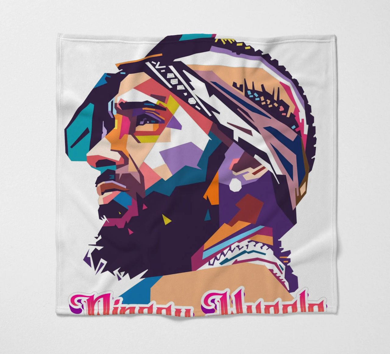 Tributo a Nipsey Hussle coperta in pile da Hantamrata