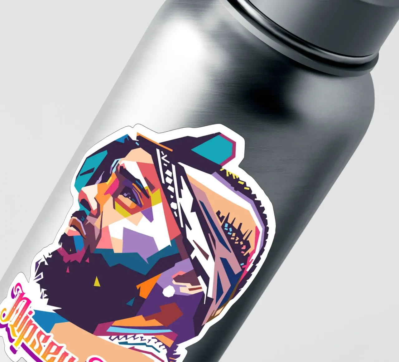 Tributo a Nipsey Hussle adesivo da Hantamrata