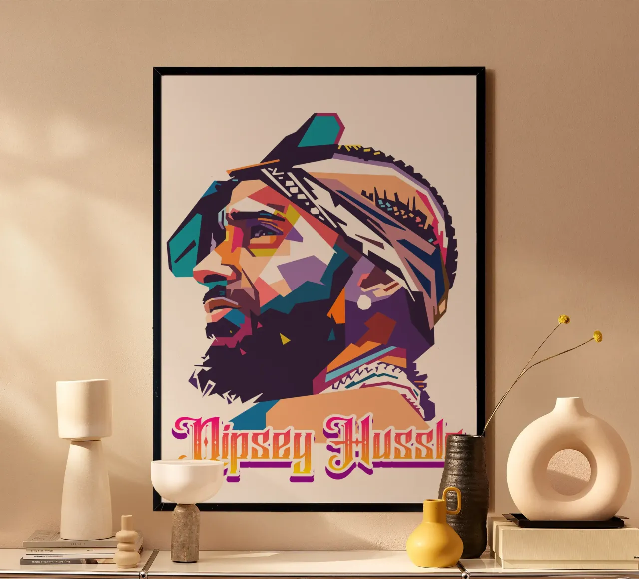 Tributo a Nipsey Hussle carta hahnemühle da Hantamrata