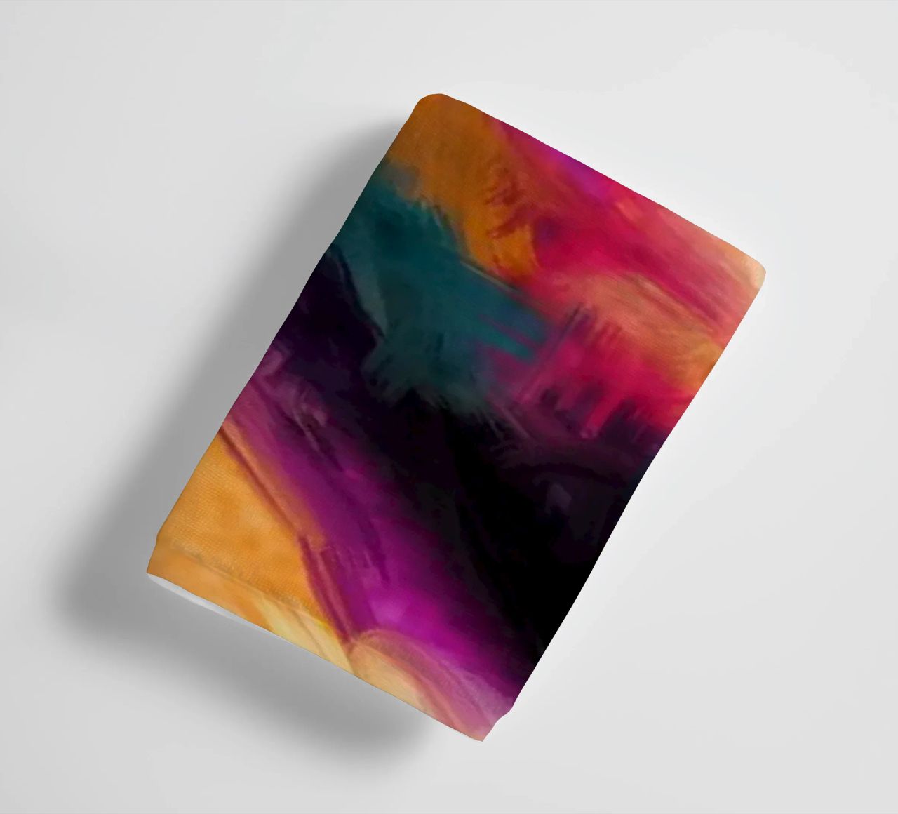 Stevie Wonder colorful pop art portrait towel by Hantamrata