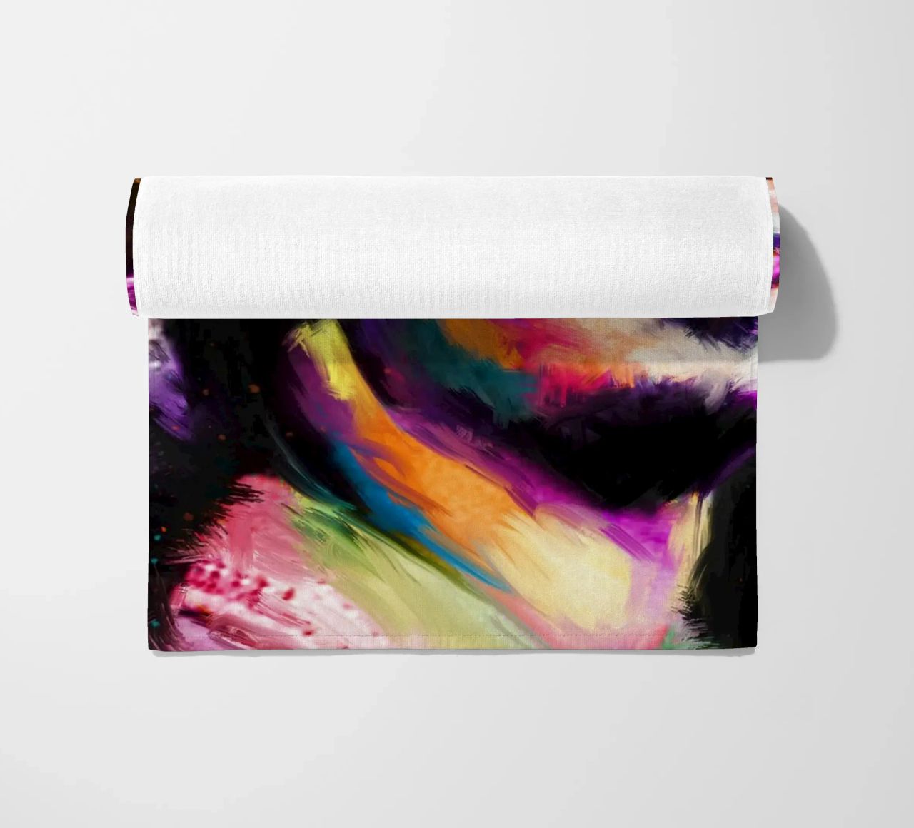 Stevie Wonder colorful pop art portrait telo mare da Hantamrata