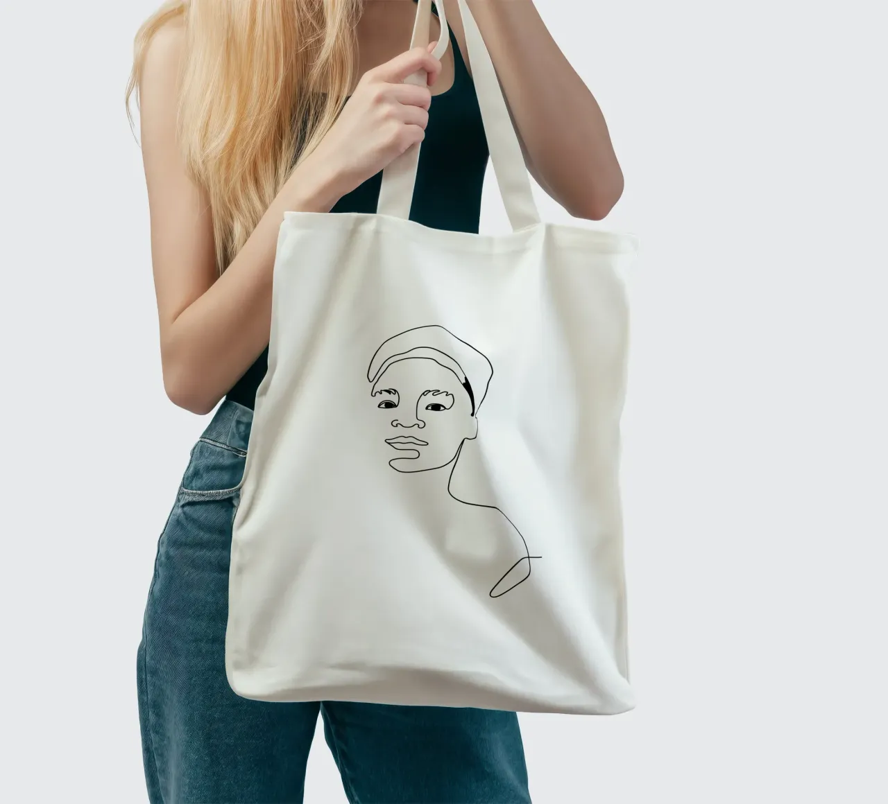 Lean On My Shoulder tote bag by Christina Heitmann