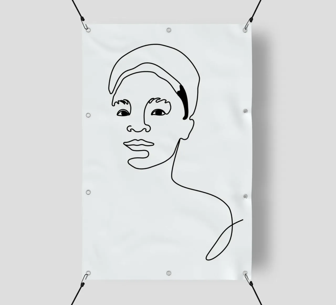 Lean On My Shoulder telo in pvc da Christina Heitmann