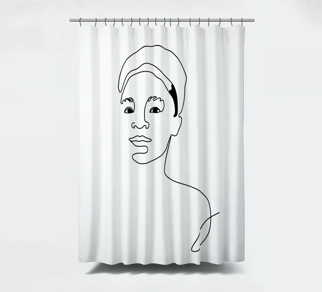 Lean On My Shoulder tenda da doccia da Christina Heitmann