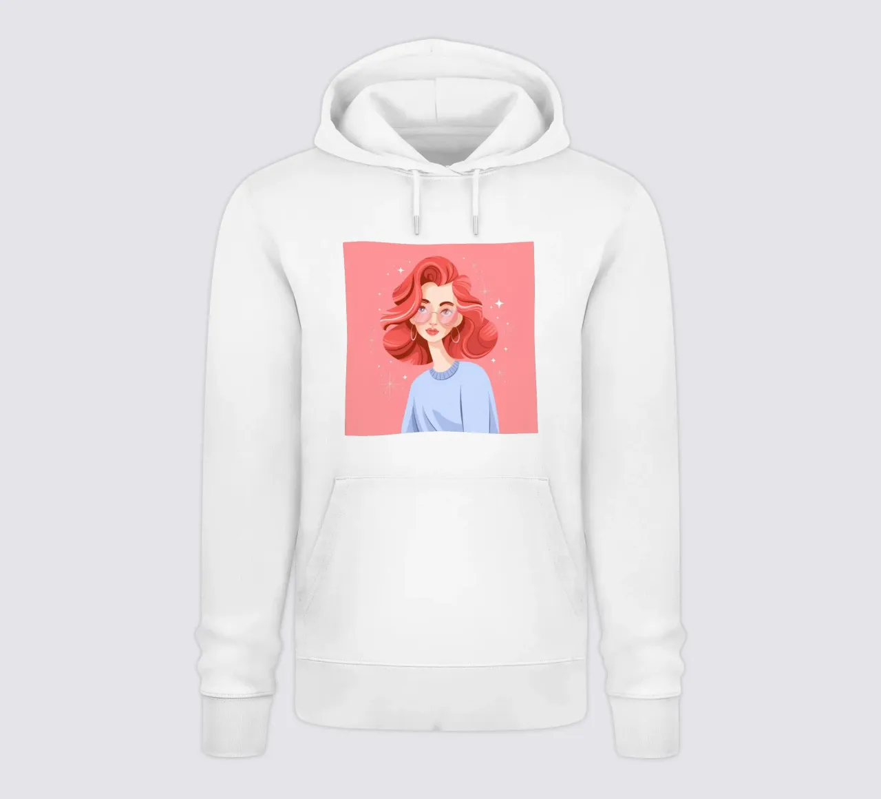 Audace fusione geometrica felpa con cappuccio da Nebula Verse