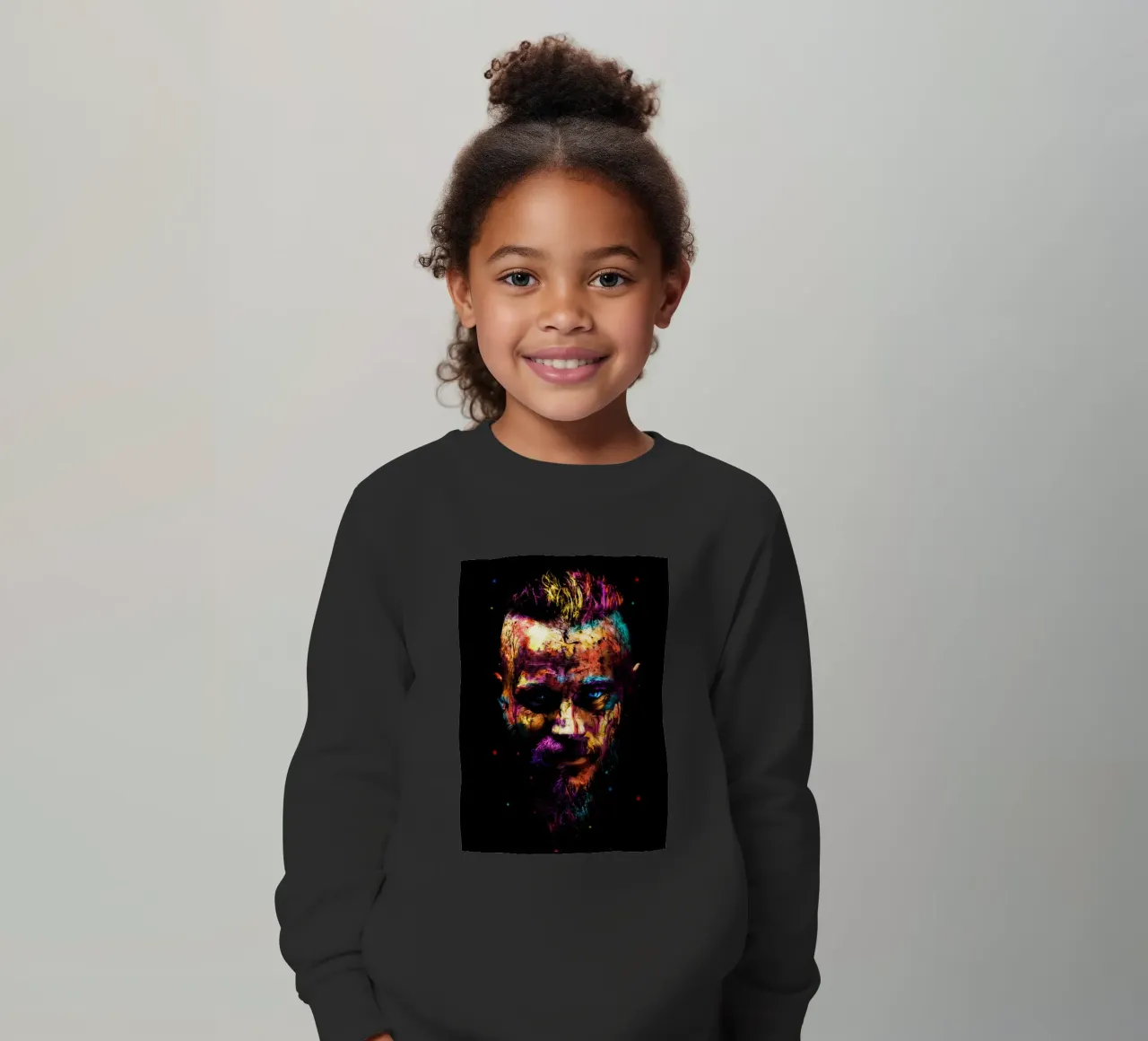 Ragnar Lothbrok i vichinghi felpa bambino da Hantamrata