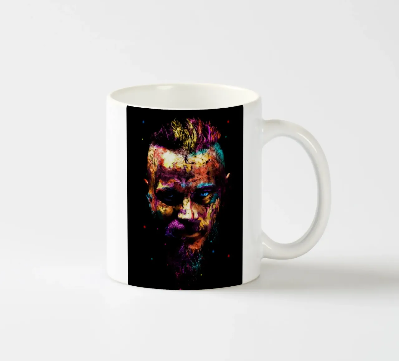 Ragnar Lothbrok i vichinghi tazza in ceramica da Hantamrata