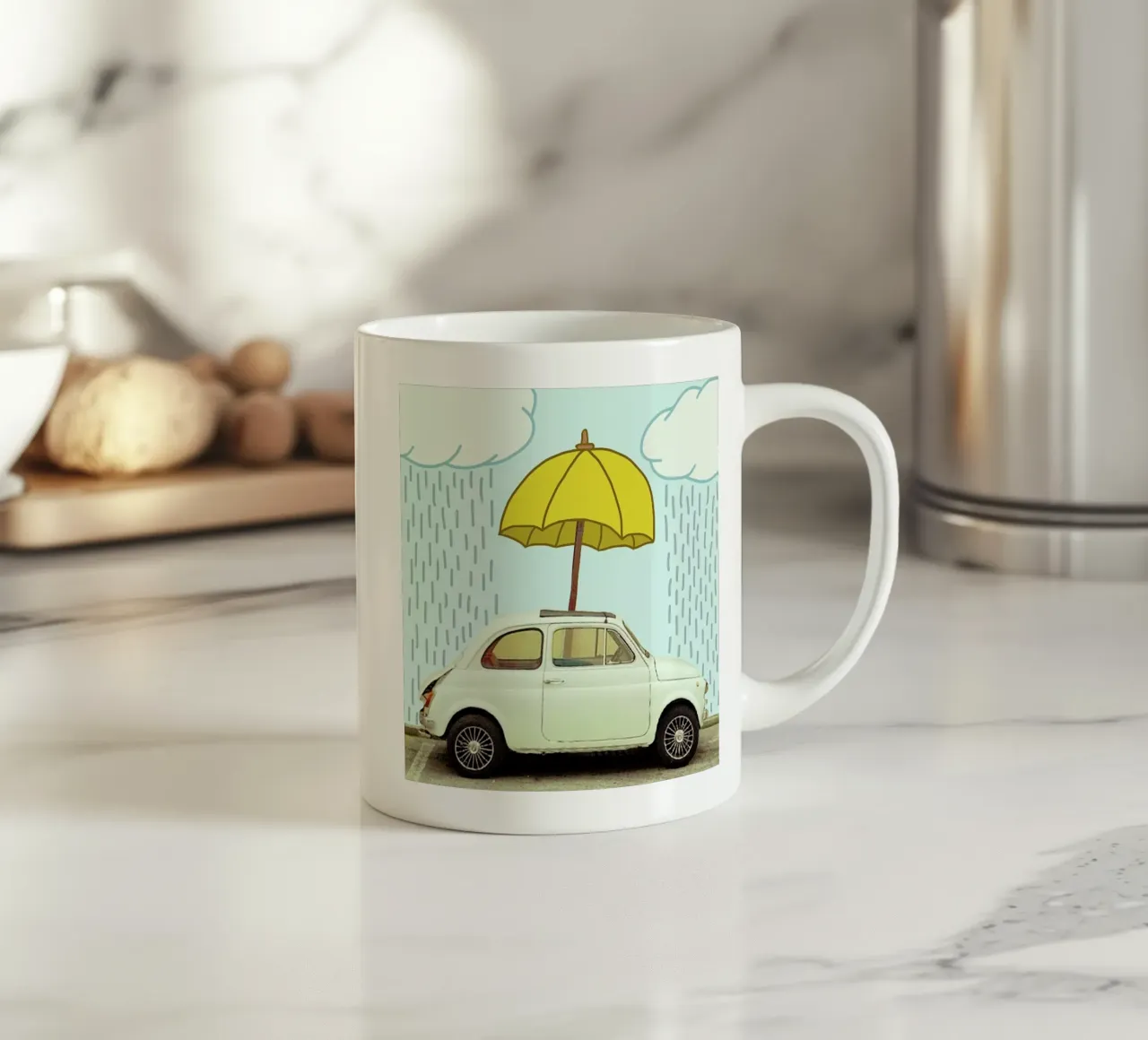 how works a normal life Keramik Tasse von FinnanoFenno