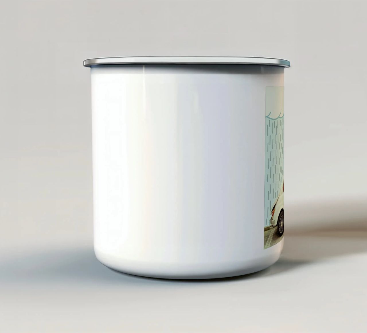 how works a normal life tazza in smalto da FinnanoFenno