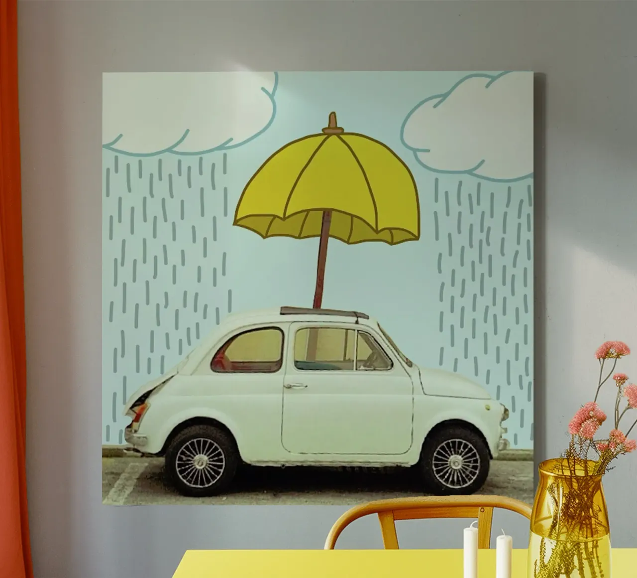 how works a normal life canvas met Baklijst van FinnanoFenno