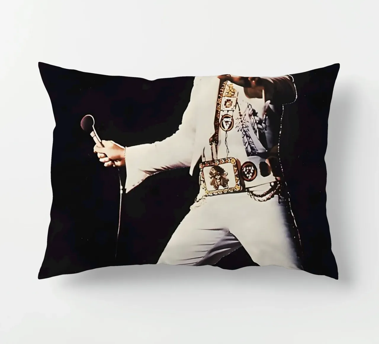Elvis Presley cuscino da Low poly art