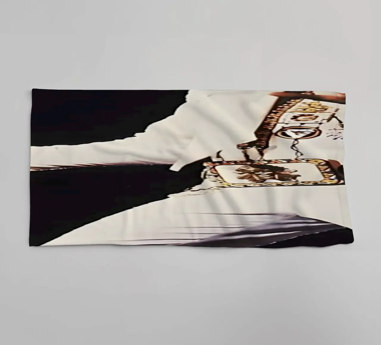 Elvis Presley asciugamano da bagno da Low poly art