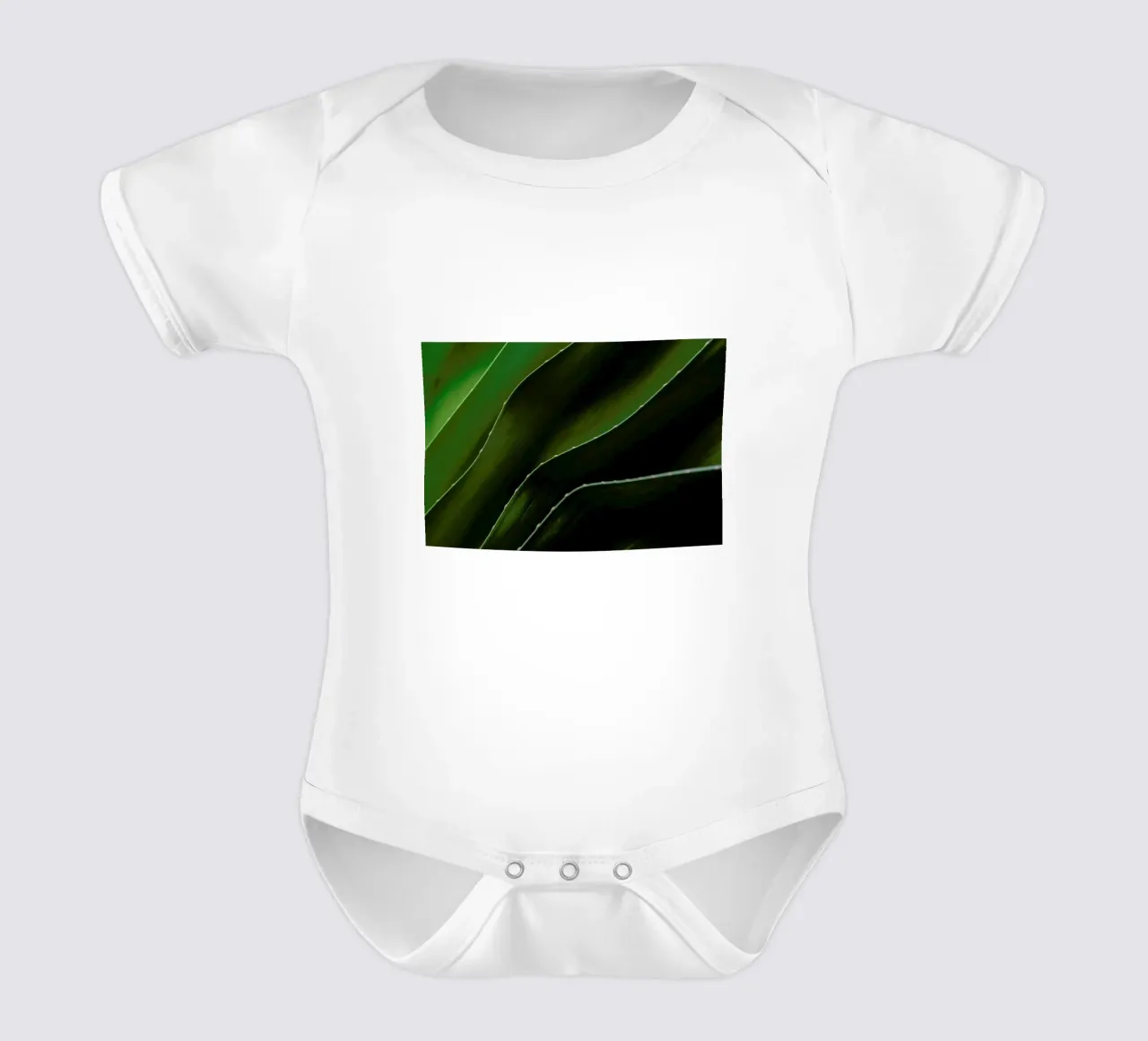 Layered Leaves 2 body neonato maniche corte da Nur Mut