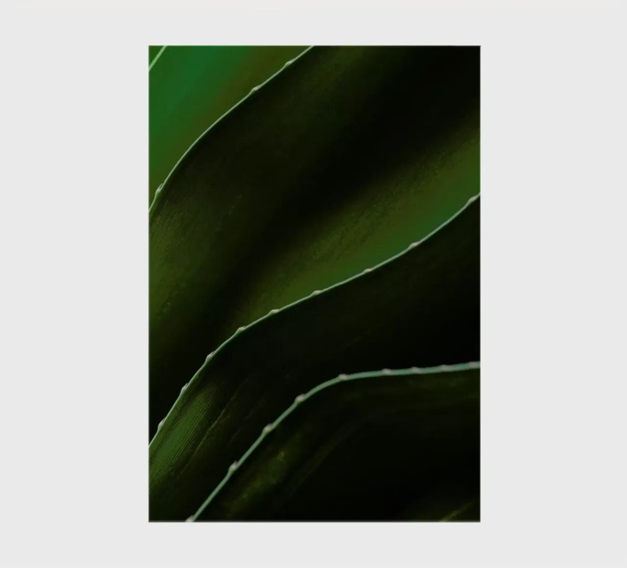 Layered Leaves 2 notebook by Nur Mut