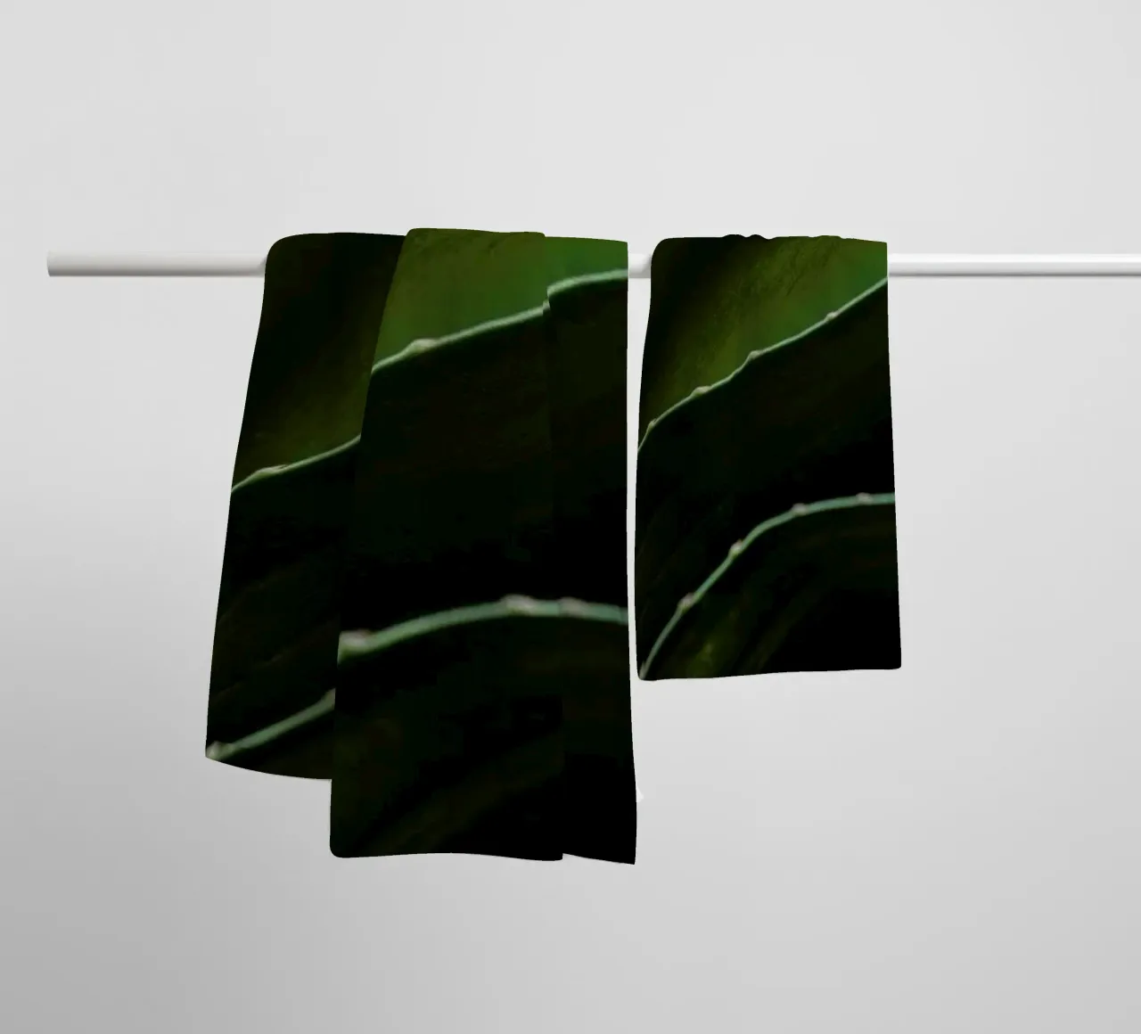 Layered Leaves 2 asciugamano da bagno da Nur Mut