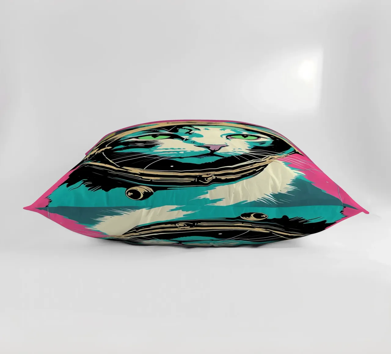 Stile_gatto_D_3 cuscino da Tierisch bunt by LK
