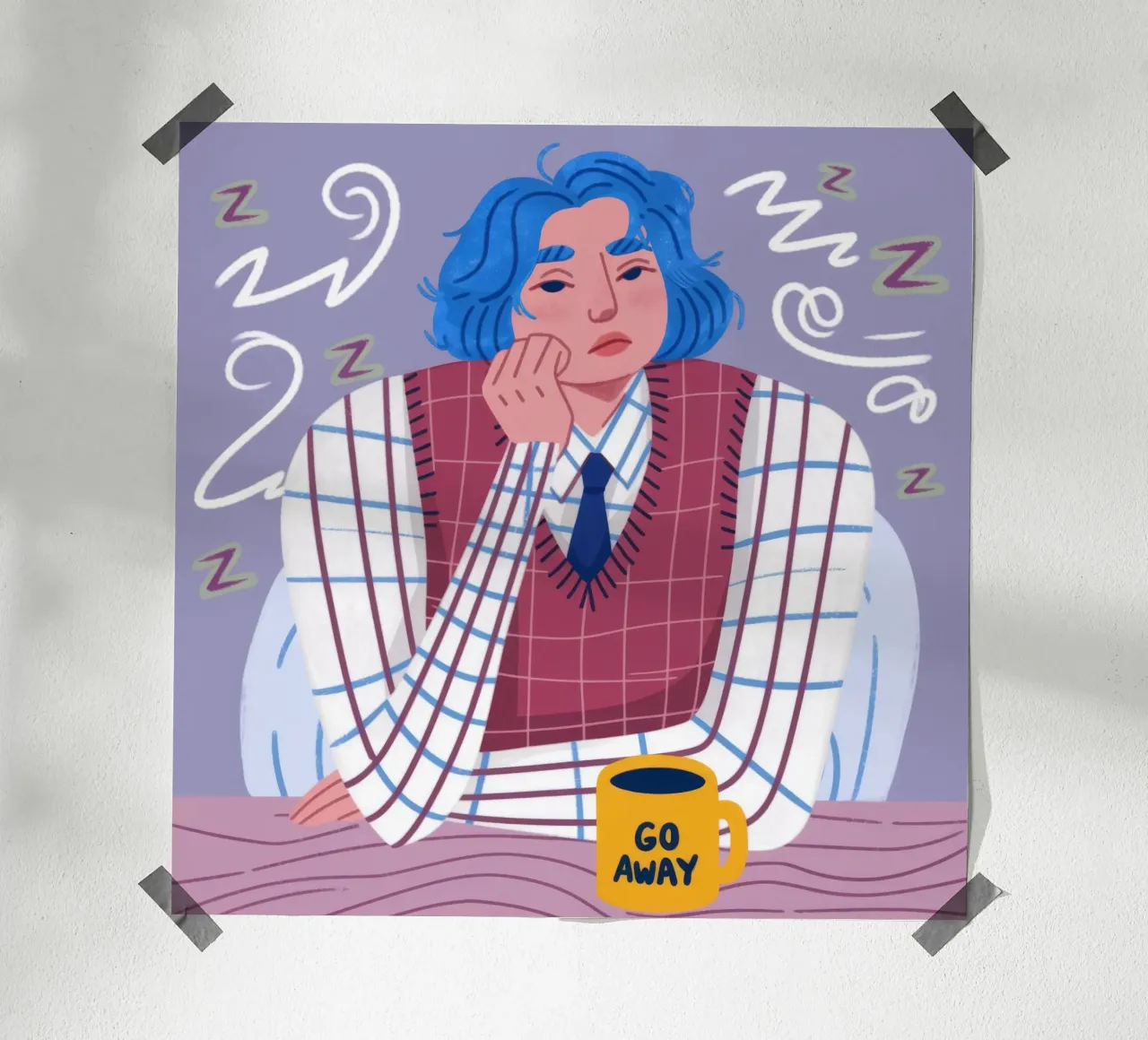 Murmure de la forêt majestueuse poster de Nebula Verse