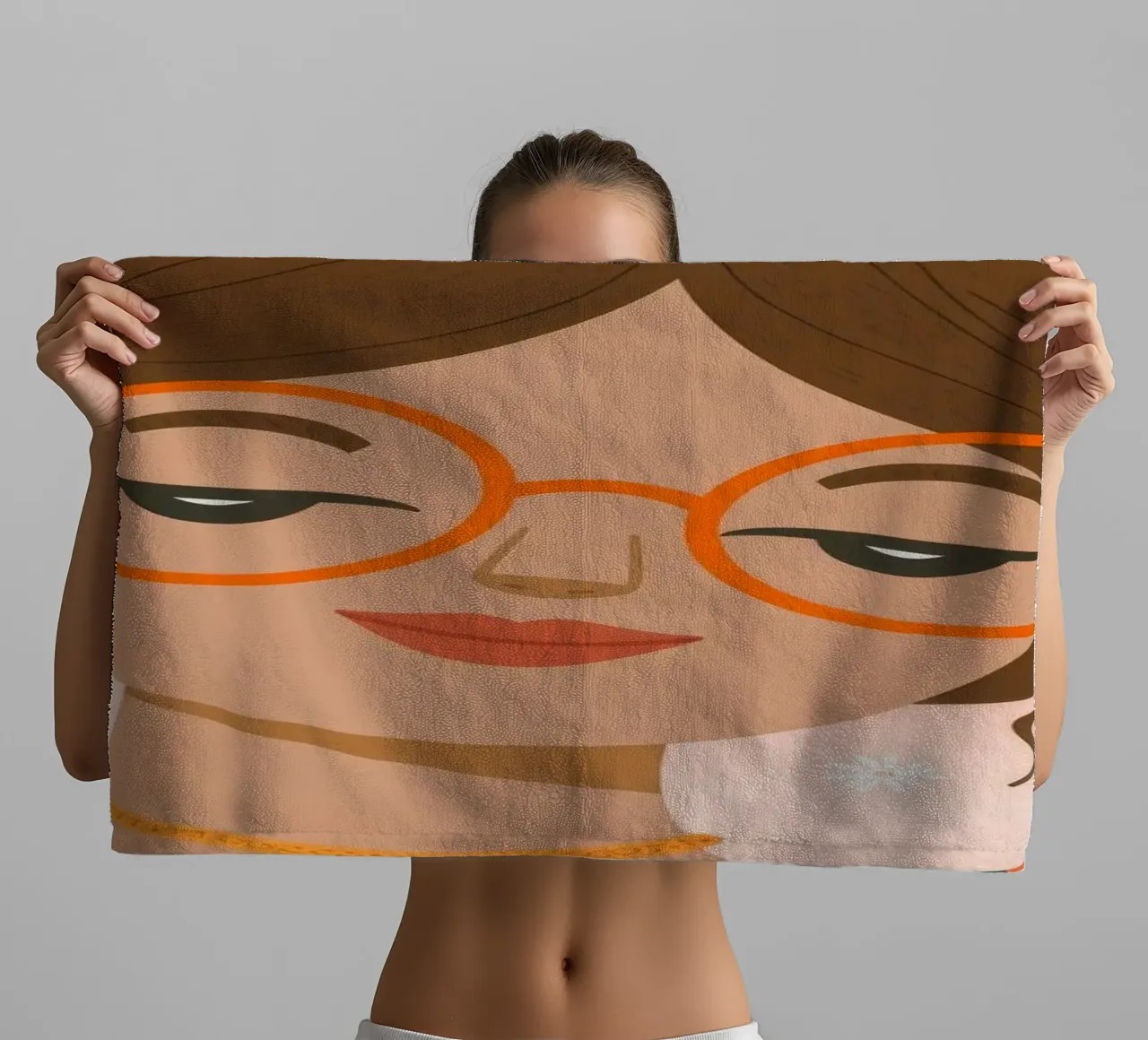 Celestial Gold Unity towel by Nebula Verse