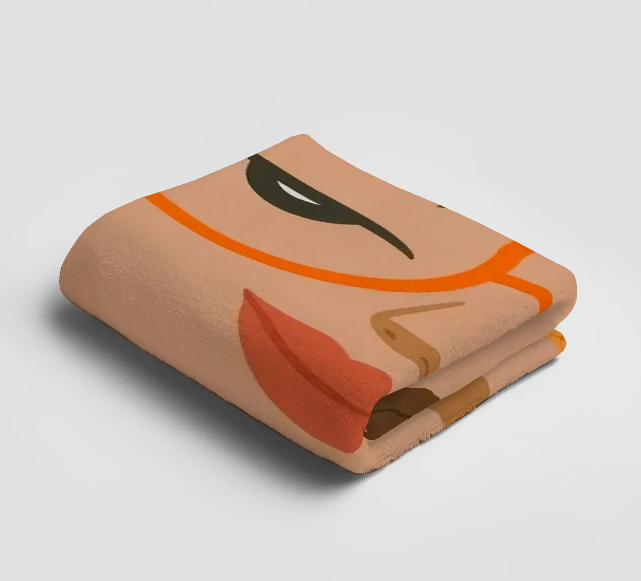 Celestial Gold Unity towel by Nebula Verse
