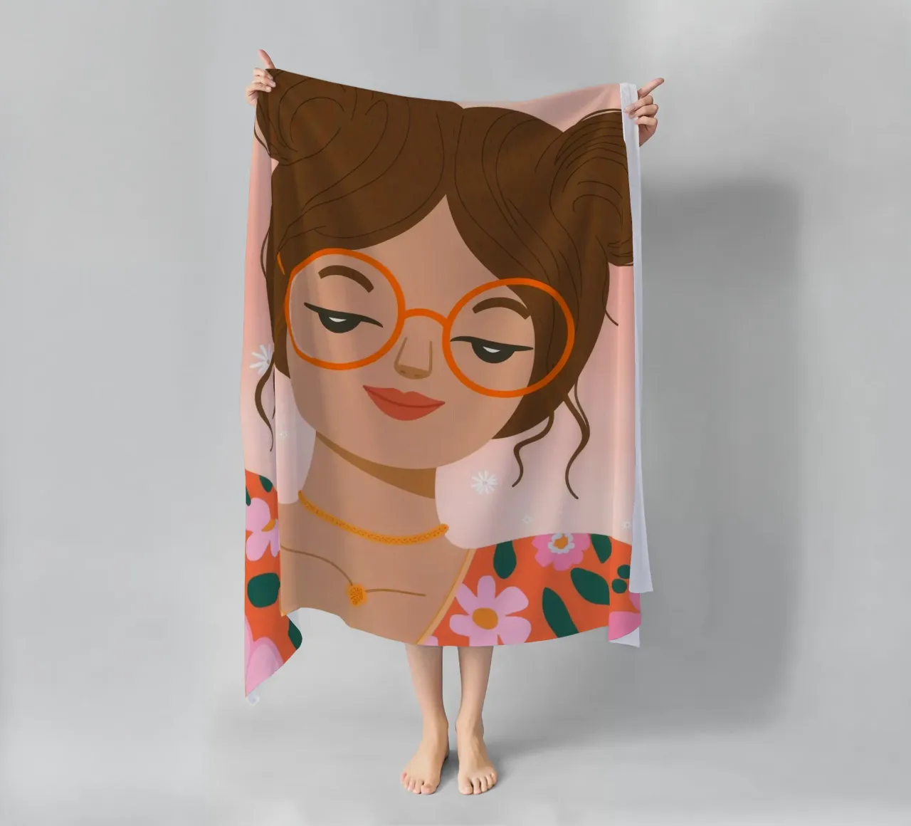 Unità d'oro celeste telo mare da Nebula Verse