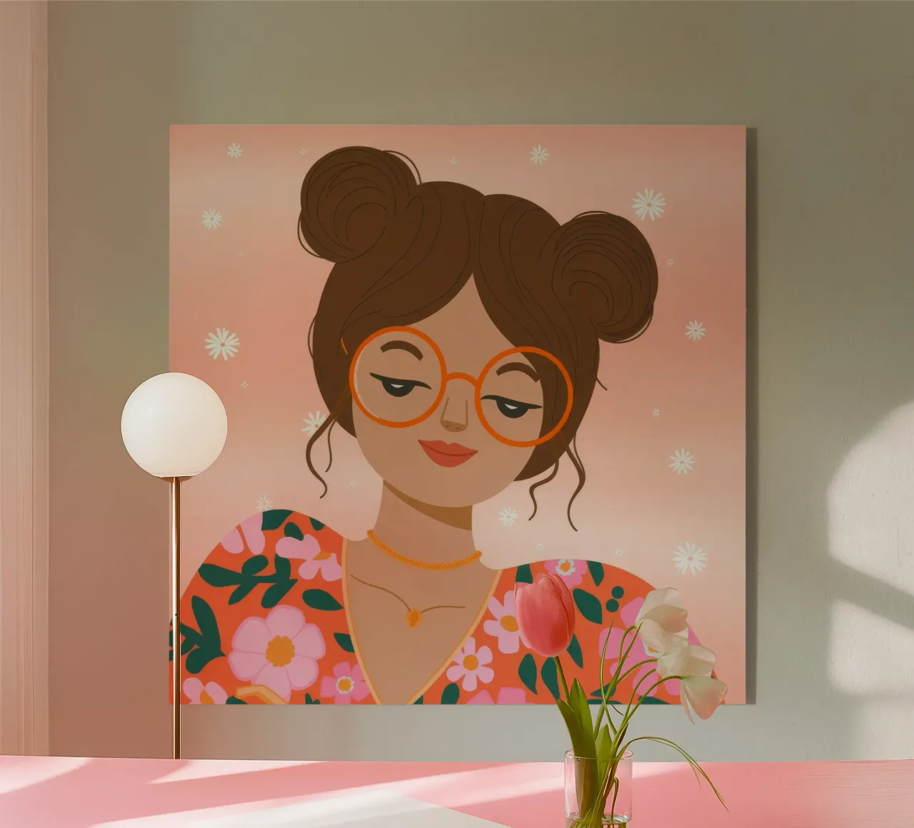 Celestial Gold Unity acryl van Nebula Verse