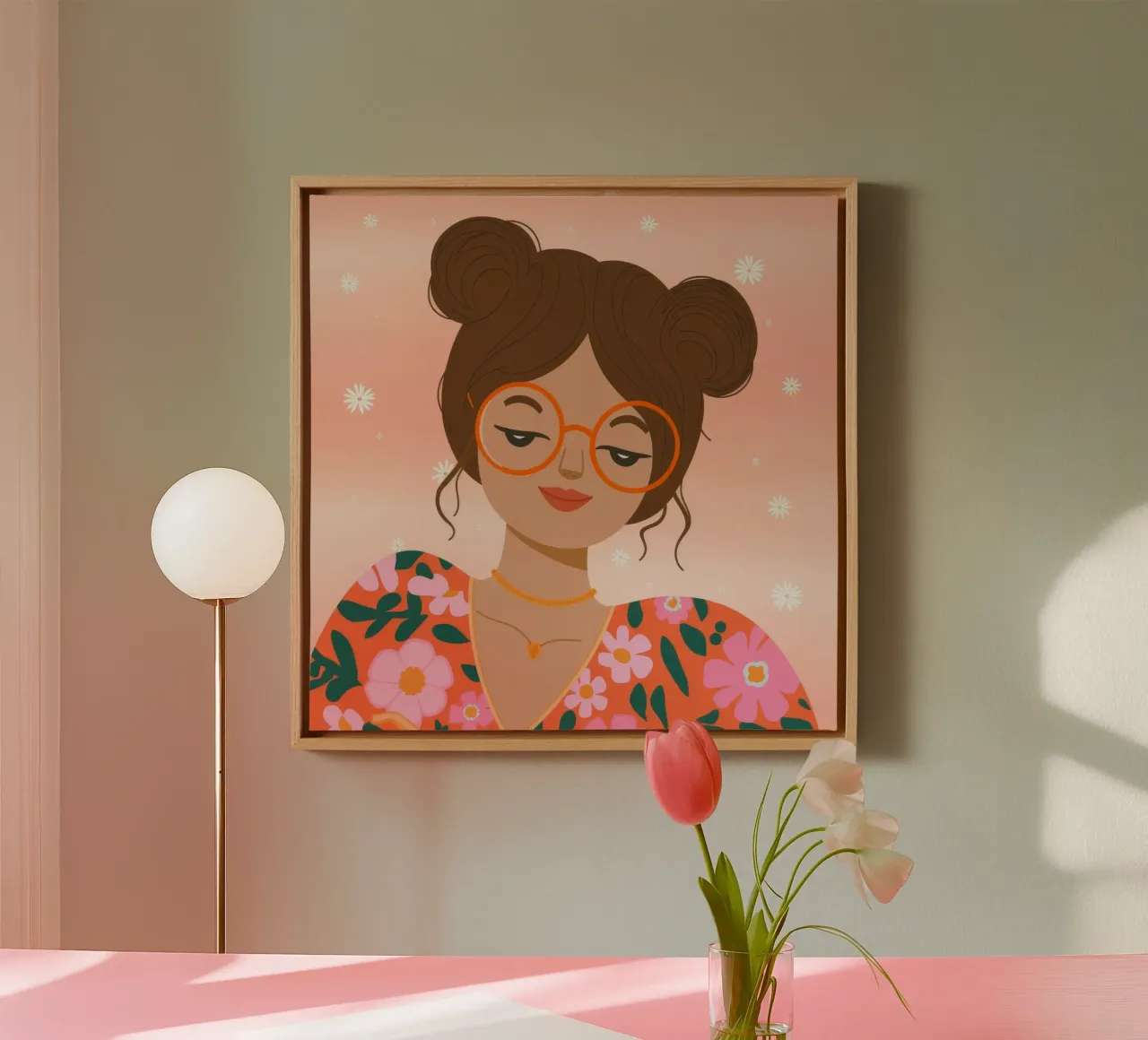 Unità d'oro celeste tela da Nebula Verse